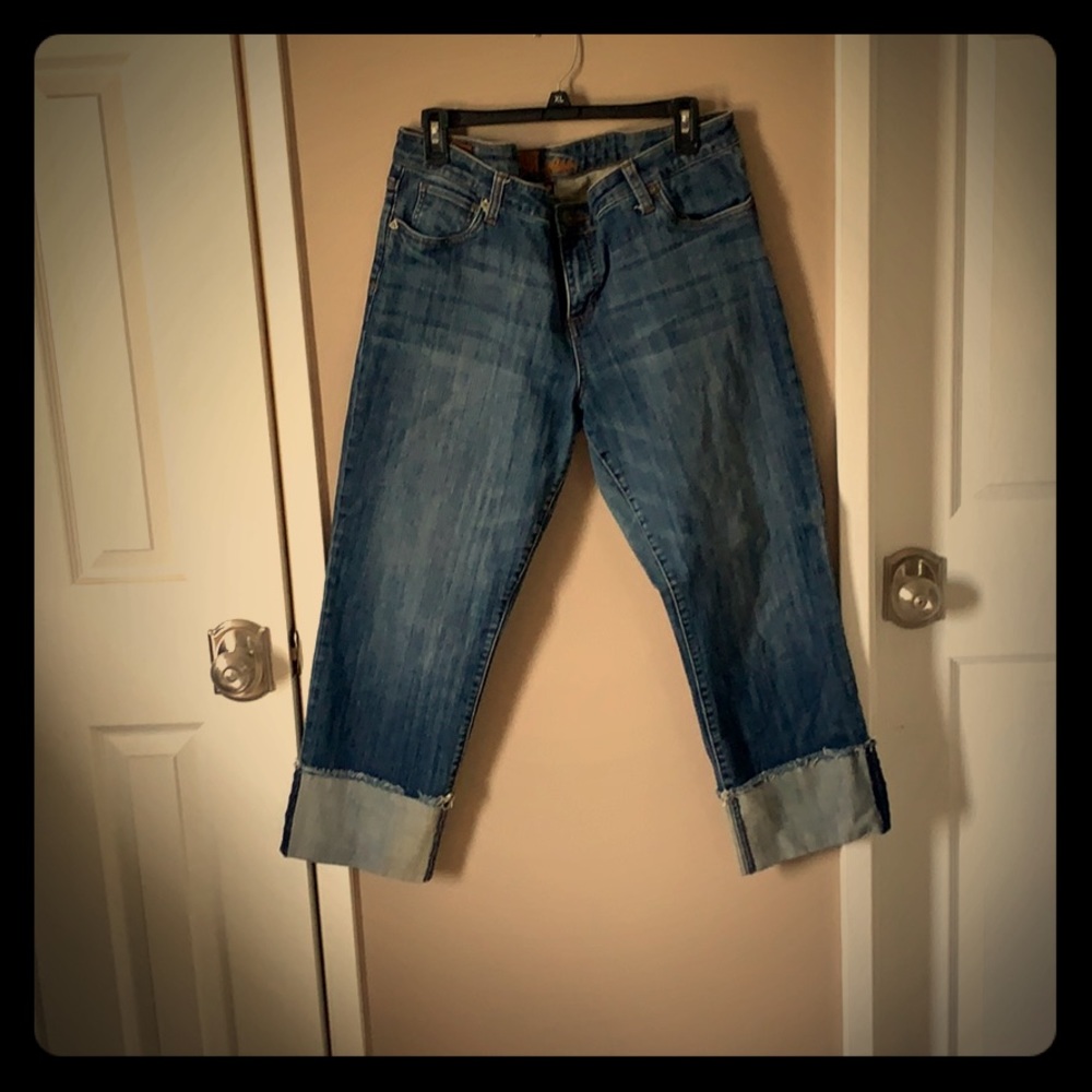 Kut from the kloth size 16 cuffed jeans